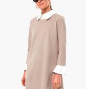 Tuckernuck Tan Long Sleeve Dress